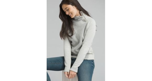 prAna Brandie Sweater - Women's, Bone Heather, Small, W23180549-BOHT-S