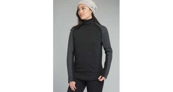prAna Brandie Sweater - Women's, Charcoal Heather, Medium, W23180549-CCHT-M