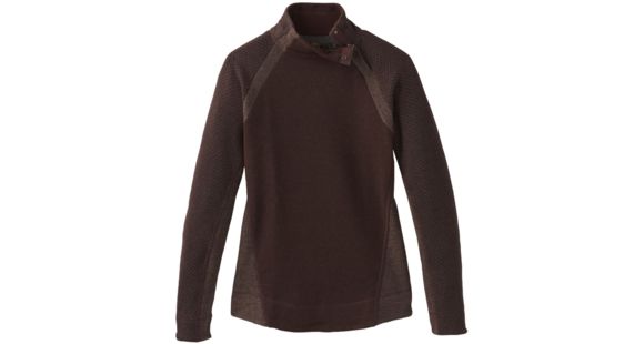prAna Brandie Sweater - Women's, Cocoa Heather, Medium, W23180549-CZHT-M