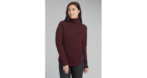 prAna Brandie Sweater - Women's, Mulled Wine Heather, Small, W23180549-MWHT-S