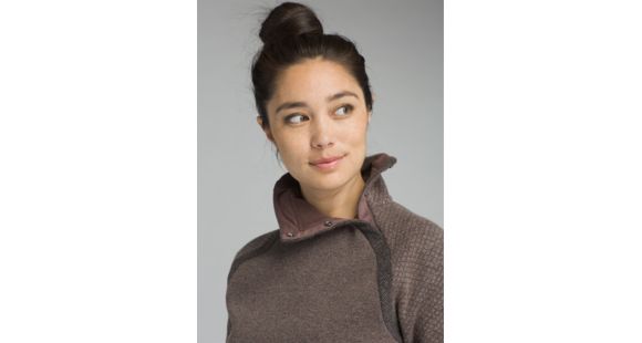 prAna Brandie Sweater - Women's, Weathered Wood Heather, Medium, W23180549-WWHT-M