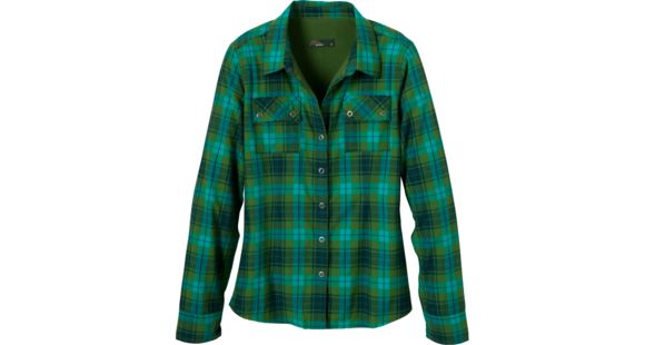 prAna Bridget Lined Shirt - Women's-Deep Jade-Small