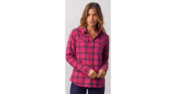 prAna Bridget Lined Shirt - Women's-Deep Fuchsia-Small