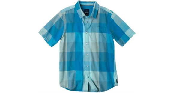 prAna Brighton Shirt - Men's -Baja Blue-Medium