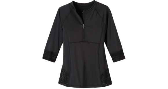 prAna Brigitte Sun Top - Women's -Black-X-Small