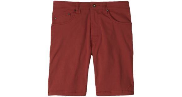 prAna Mens Brion Short, 9in Inseam, Brick, 38, M3BRIO113-BRK-38