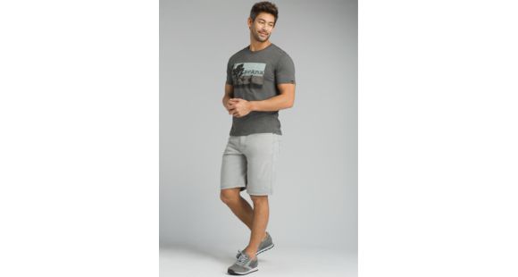 prAna Brion Short - Mens, Grey, 40 Waist, M3BN11117-GRY-40