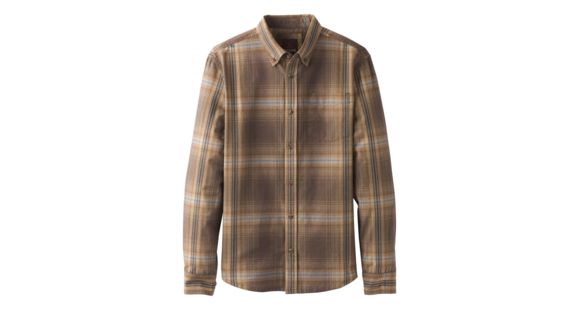 prAna Broderick Long Sleeve Shirt - Men's, Scorched Brown, Medium, M23170452-SCBR-M