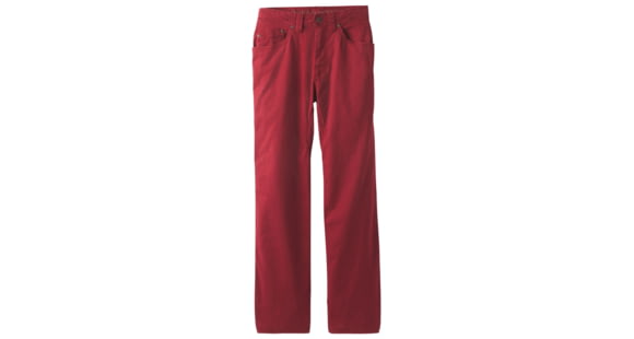 prAna Bronson Pant w/ 30 In Inseam - Men's, Crimson, 34, M4BR30111-CRI-34