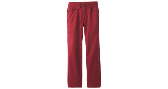 prAna Bronson Pant w/ 30 In Inseam - Men's, Crimson, 38, M4BR30111-CRI-38