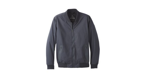 prAna Brookridge Bomber Jacket Men's, Coal, Medium, M21181308-COAL-M