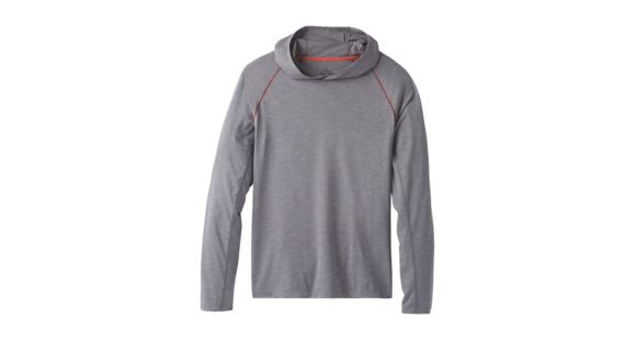 prAna Calder Hoodie Long Sleeve - Mens, Gravel, XLarge, M2CALD115 -307-XL