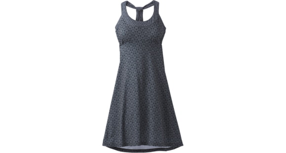 prAna Cali Dress - Women's -Charcoal Botanica-Medium