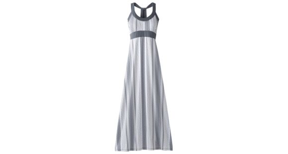 prAna Cali Maxi Dress, Charcoal Carnivale, Small, W31170035-CCCV-S