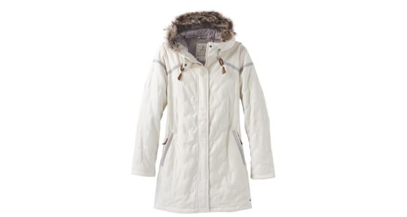 prAna Calla Long Jacket - Women's, Bone, Large, W23180565-BON-L