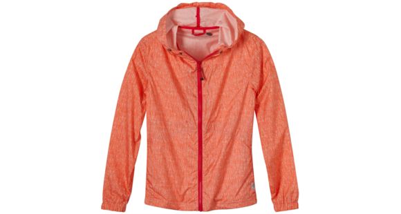 prAna Callista Windbreaker - Women's-Neon Orange-Small