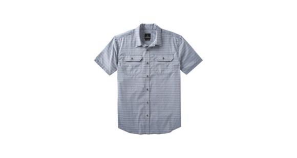prAna Cayman Short Sleeve Shirt - Men's, Black, Small, M11170332-BLK-S