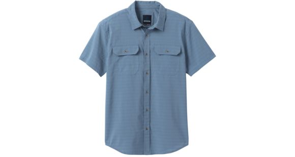 prAna Cayman Short Sleeve Shirt - Men's, Blue Note, Medium, M11170332-BLNO-M