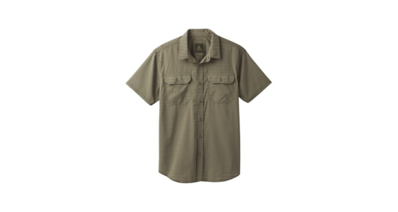 prAna Cayman Short Sleeve Shirt - Men's, Cargo Green, Large, M11170332-CAGR-L