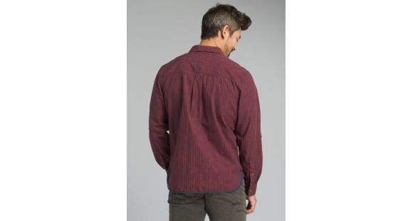 prAna Chapland Long Sleeve Shirt - Men's, Mulled Wine, XXLarge, M23181368-MUWI-XXL