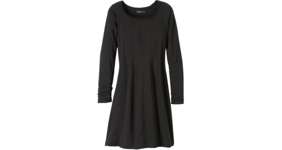 prAna Chrissa Dress - Women's -Black-X-Large
