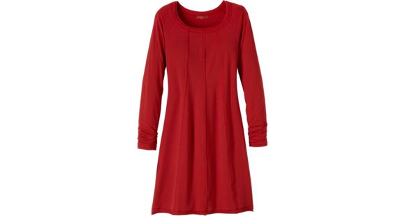 prAna Chrissa Dress - Women's -Sunwashed Red-X-Small