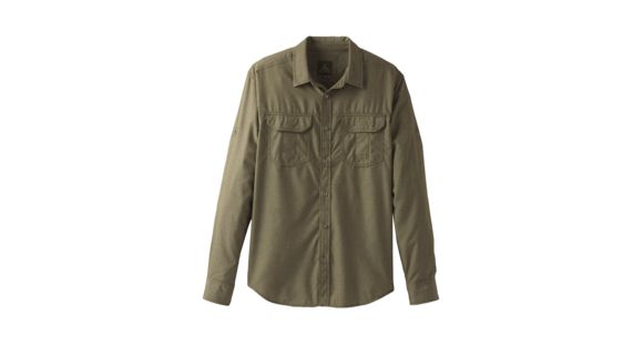 prAna Citadel Long Sleeve Shirt - Men's, Cargo Green, Medium, M21170308-CAGR-M