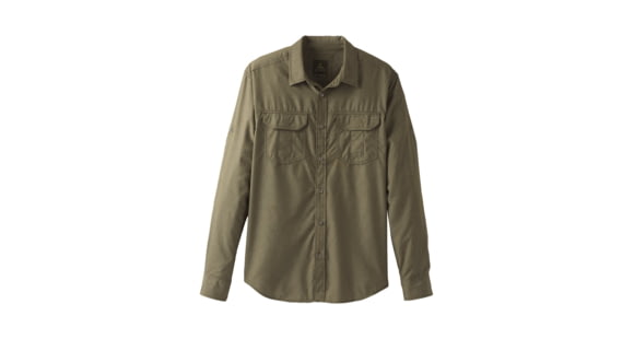 prAna Citadel Long Sleeve Shirt - Men's, Cargo Green, Small, M21170308-CAGR-S