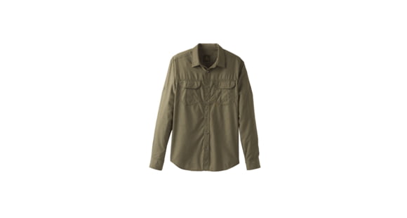prAna Citadel Long Sleeve Shirt - Men's, Cargo Green, XXLarge, M21170308-CAGR-XXL