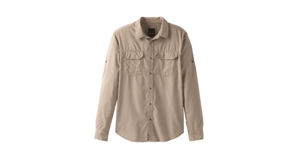 prAna Citadel Long Sleeve Shirt - Men's, Dark Khaki, X-Large, M21170308-DKKH-XL