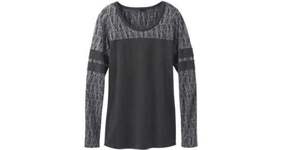 prAna Cleo Longsleeve Shirt - Women's-Black-X-Small