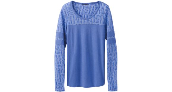 prAna Cleo Longsleeve Shirt - Women's-Bluebell-Large