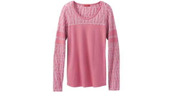 prAna Cleo Longsleeve Shirt - Women's-Red Slate-X-Small