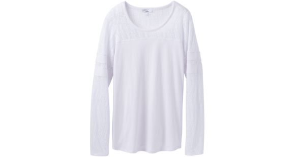 prAna Cleo Longsleeve Shirt - Women's-White-Large