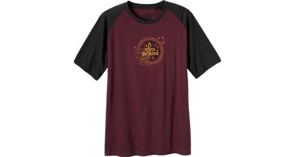 prAna Cliff T-Shirt - Men's-Mahogany-Small