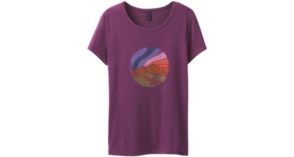 prAna Climbing Tee - Women's, Grapevine Dawn, Large, W1PRAN316-GVDA-L