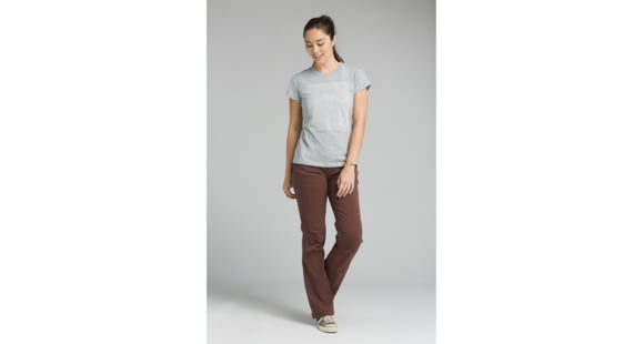 prAna Climbing Tee - Women's, Heather Grey, Large, W1PRAN316-HTGY-L