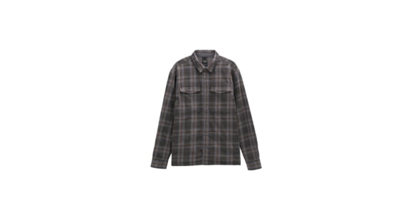 prAna Copper Skies Lined Flannel - Men's, Flint Heather, Extra Large, 1973721-020-XL