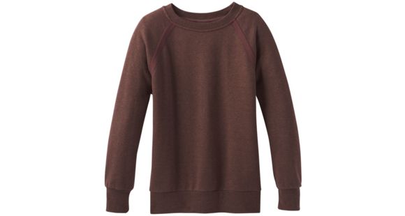 prAna Cozy Up Sweatshirt - Women's, Cocoa Heather, Medium, W23180582-CZHT-M