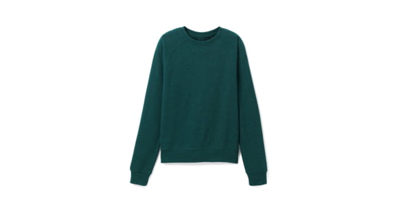 prAna Cozy Up Sweatshirt - Womens, Deep Pine Heather, Medium, 1967291-300-M