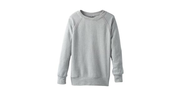 prAna Cozy Up Sweatshirt - Women's, Heather Grey, XSmall, W23180582-HTGY-XS