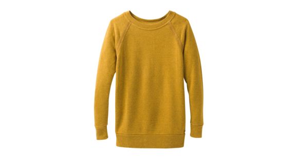 prAna Cozy Up Sweatshirt - Women's, Sunray Heather, XSmall, W23180582-SYHT-XS