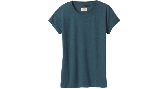 prAna Cozy Up T-Shirt - Women's, Atlantic Heather, Small, W13180737-ALHT-S