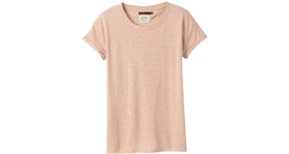 prAna Cozy Up T-Shirt - Women's, Champagne Heather, Small, W13180737-CWHT-S