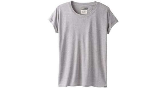 prAna Cozy Up T-Shirt - Women's, Heather Grey, Small, W13180737-HTGY-S