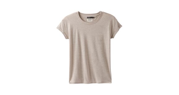 prAna Cozy Up T-shirt - Women's, Stone Heather, Medium, W13180737 -926-M