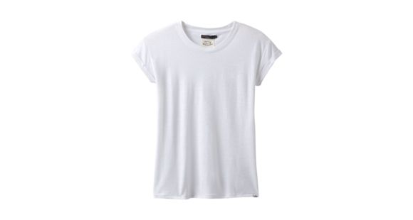 prAna Cozy Up T-shirt - Women's, White, Large, W13180737 -100-L