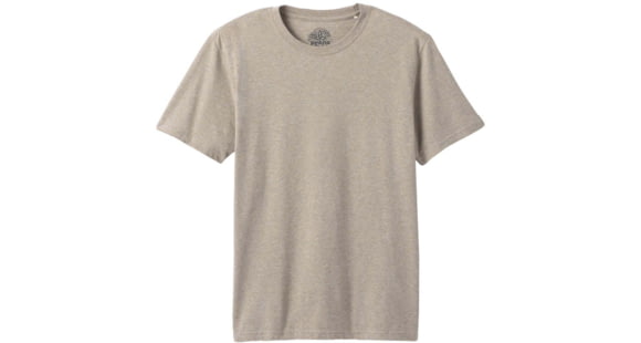 prAna Crew T-Shirt - Men's, Dark Khaki Heather, Large, M1CREW114-DKHT-L