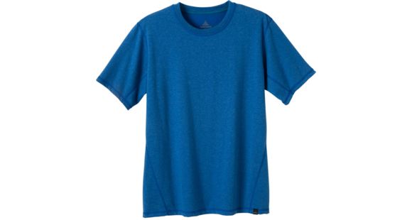 prAna Crux Crew T-Shirt - Men's-Sapphire-Large