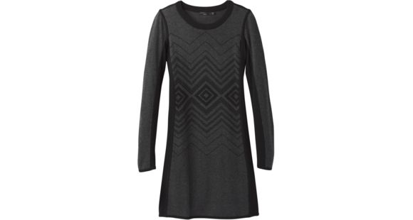 prAna Delia Dress - Women's-Charcoal-Medium